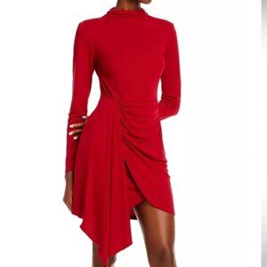 Aqua brand red turtleneck mini